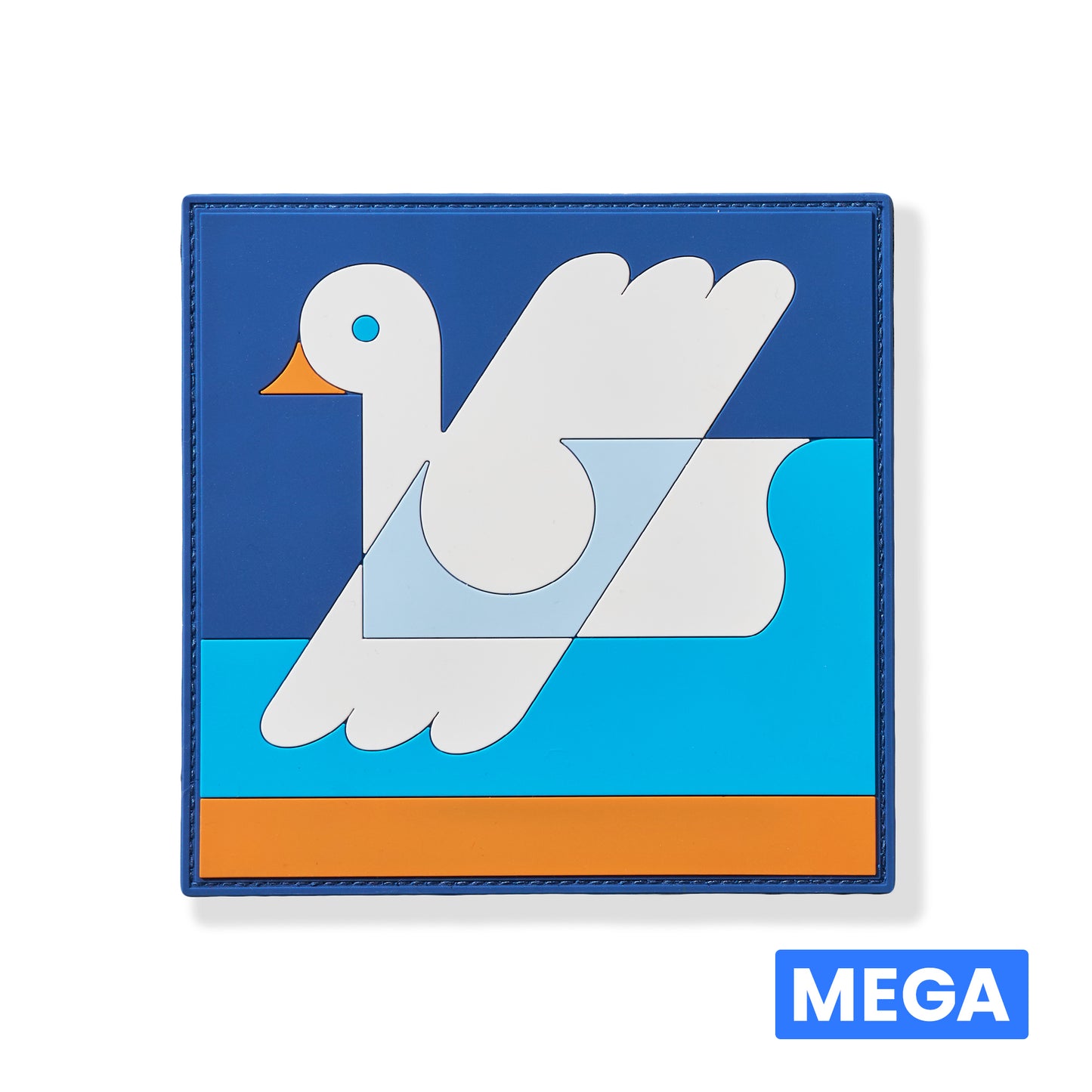 Geometric Swan - Mega Tag