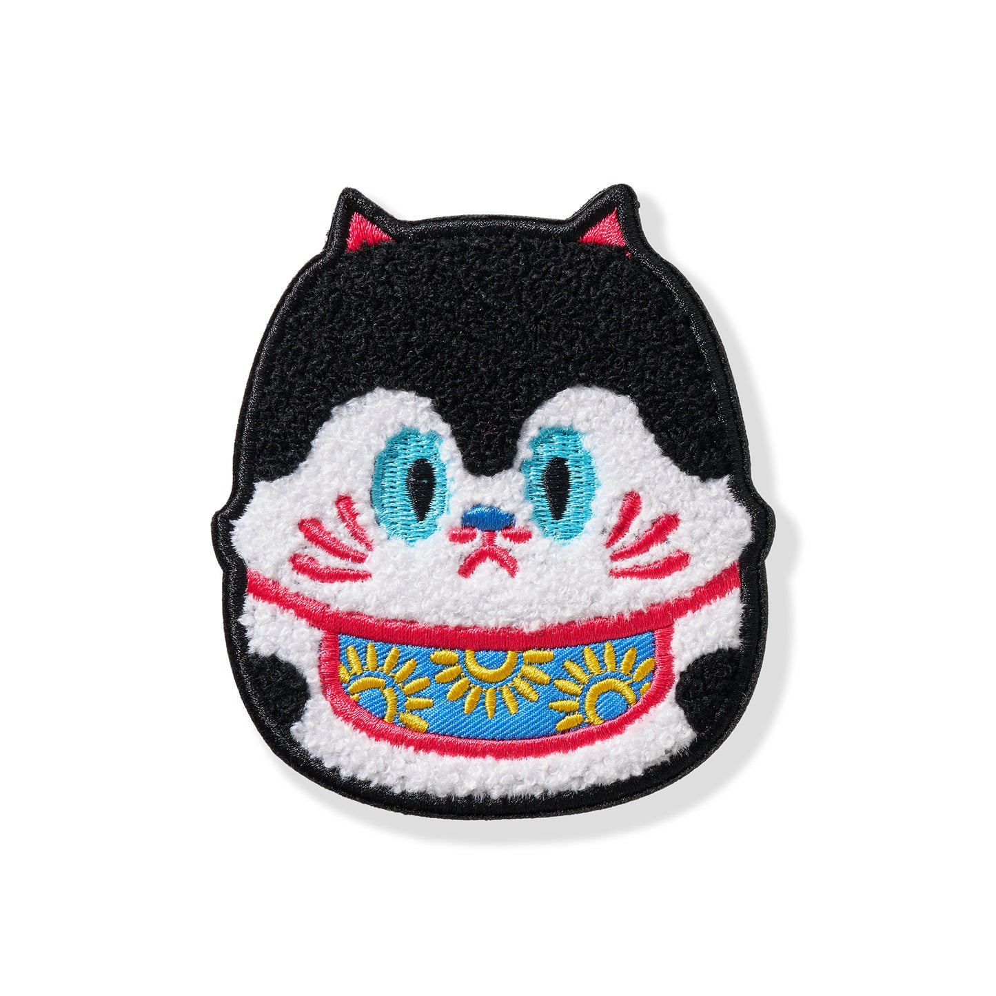 Black and White Neko Daruma