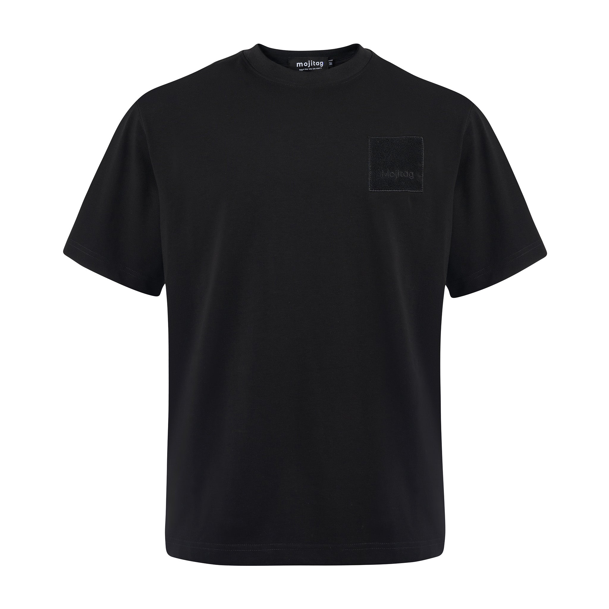   ジョングク　ロゴバッジTee ピートブラックMサイズ Mini Patch T-shirt, Black – Mojitag