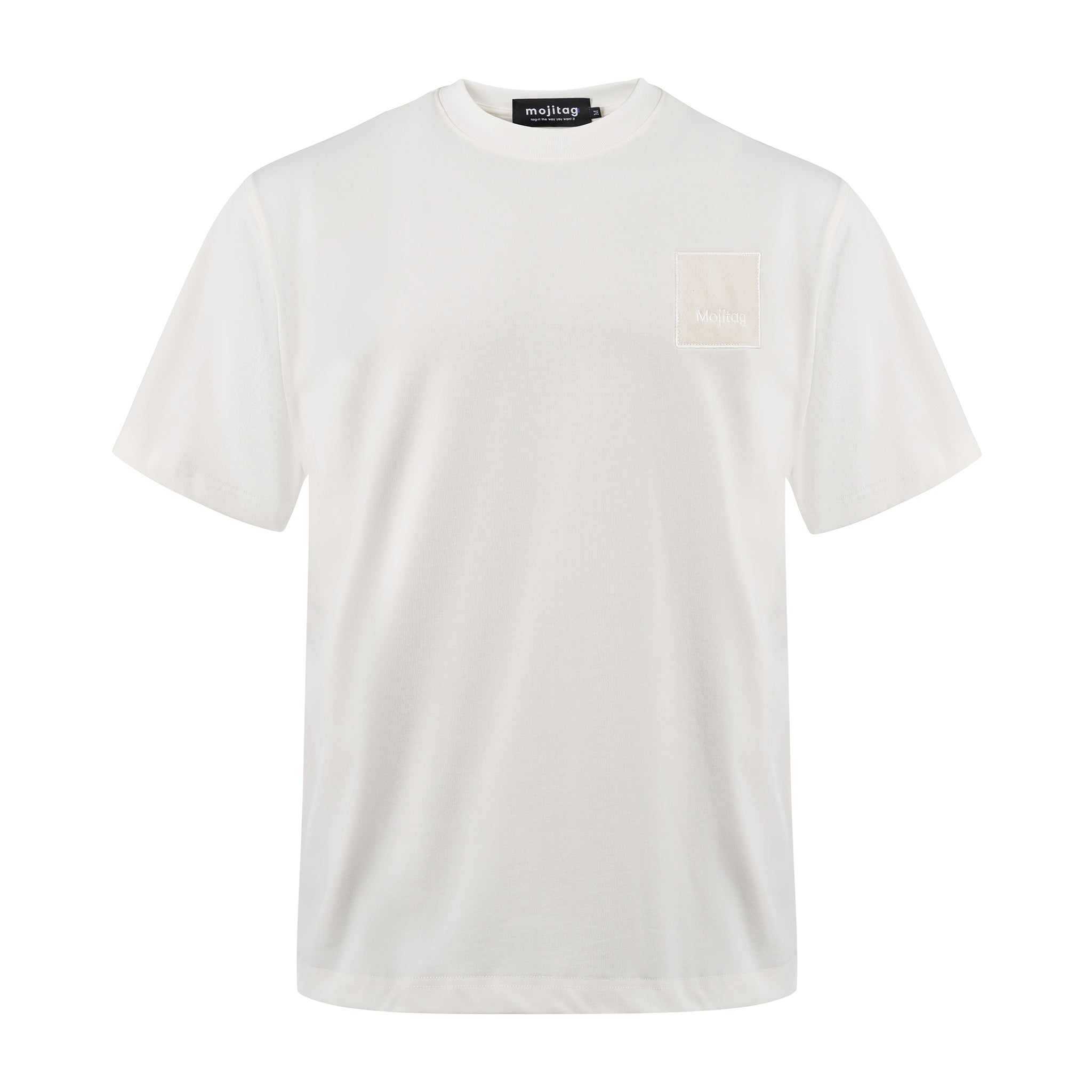 Mini Patch T-shirt, White – Mojitag